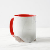 Plump Robin RedBrust Tasse (Vorderseite Links)