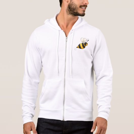 Plump Winged Bumble Bee Hoodie (Vorderseite)