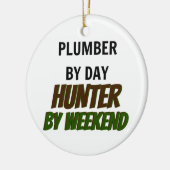 Plumper by Day Junter by Weekend Keramik Ornament (Links)