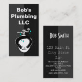 Plumper-Visitenkarte Visitenkarte (Vorne/Hinten)