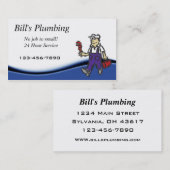 Plumper-Visitenkarte Visitenkarte (Vorne/Hinten)