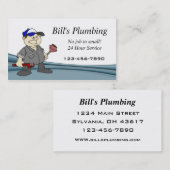 Plumper-Visitenkarte Visitenkarte (Vorne/Hinten)