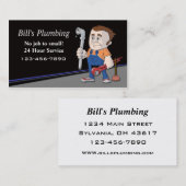 Plumper-Visitenkarte Visitenkarte (Vorne/Hinten)