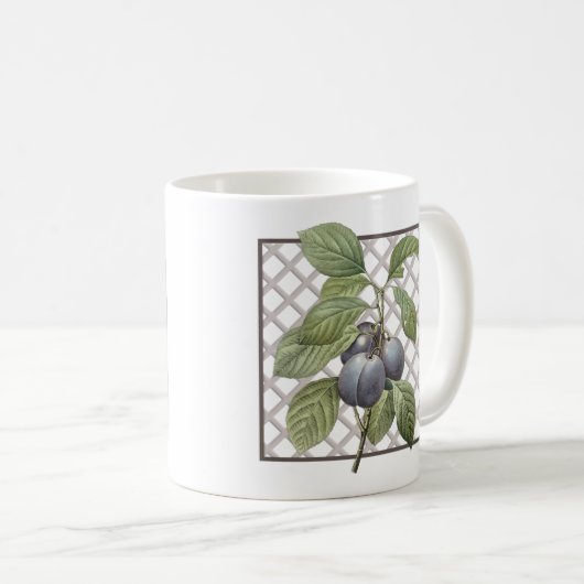 PLUMS KAFFEETASSE (VorderseiteRechts)