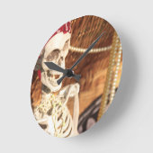 Plunder Party! Runde Wanduhr (Winkel)