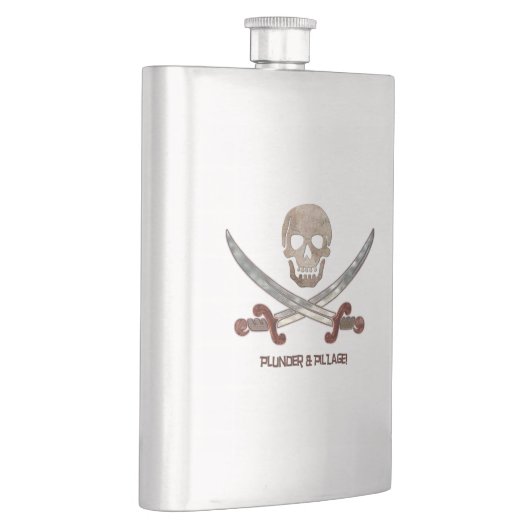 Plunder & Pillage Pirate Calico Jack Flachmann (Rechts)