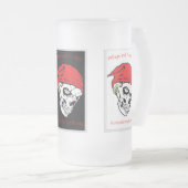 Plünderung und Plünderung - übergeben Sie den Mattglas Bierglas (VorderseiteRechts)