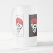 Plünderung und Plünderung - übergeben Sie den Mattglas Bierglas (Vorderseite Links)