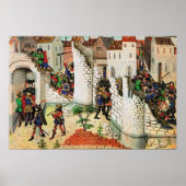 Plünderung von Jerusalem Poster (Vorne)