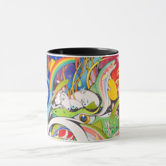 "Plung Pool-Regenbogen-" Vorlage durch Trevor Tasse (Zentrum)