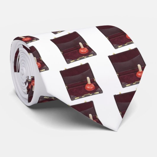 PlungerInBriefcase051411 Krawatte (Gerollt)