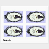 Plunk (hausgemachte Weinkarte) Rechteckiger Aufkleber (Blatt)