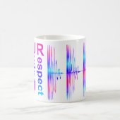 PLUR (Peace Liebe Unity Respect) Kaffeetasse (Mittel)