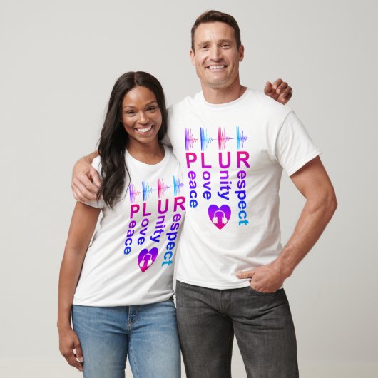 PLUR (Peace Liebe Unity Respect) T-Shirt (Unisex)