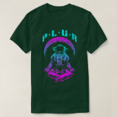 PLUR Peace Liebe Unity Respekt Techno Rave EDM Ast T-Shirt (Design vorne)