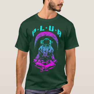 PLUR Peace Liebe Unity Respekt Techno Rave EDM Ast T-Shirt