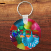 PLUR Rave "Kandi" Schlüsselanhänger (Vorderseite)