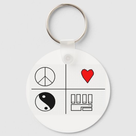 PLUR SCHLÜSSELANHÄNGER (Vorderseite)
