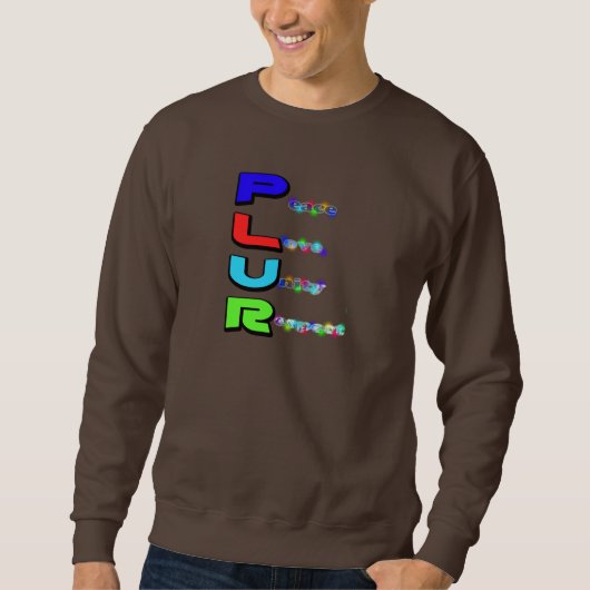 PLUR SWEATSHIRT (Vorderseite)