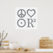 PLUR Symbol Poster (Küche)