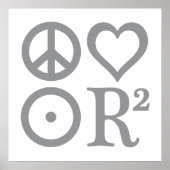 PLUR Symbol Poster (Vorne)