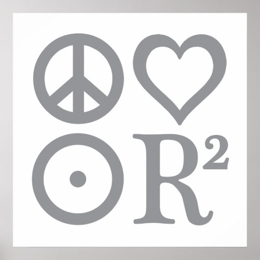 PLUR Symbol Poster (Vorne)