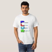 PLUR T-Shirt (Vorne ganz)