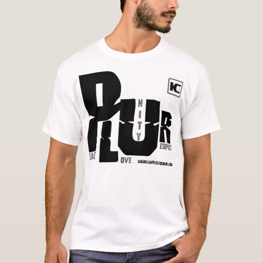 PLUR T-Shirt (Vorderseite)