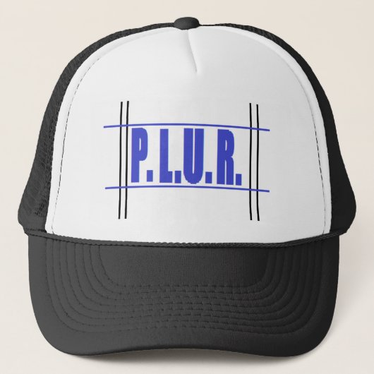 PLUR TRUCKERKAPPE (Vorderseite)