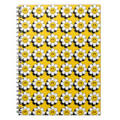 Plural-Smiley-Blume Notizblock (Vorderseite)