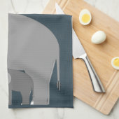 Plus 1 Küchentuch (Viertel Falte)