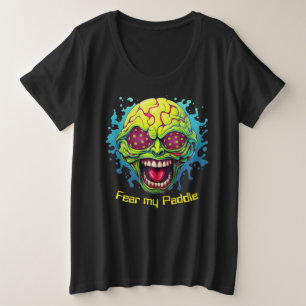 Plus Größe Feed My Paddle - lustiges Pickleball Große Größe T-Shirt