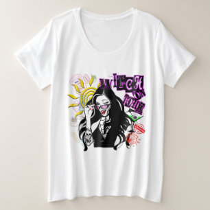 Plus Größe Hexe Große Größe T-Shirt