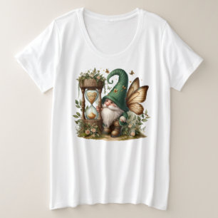 Plus Größe - T - Shirt