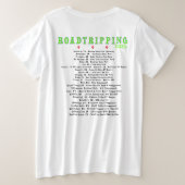 PLUS-SHIRT GROßE GRÖßE T-Shirt (Design Rückseite)