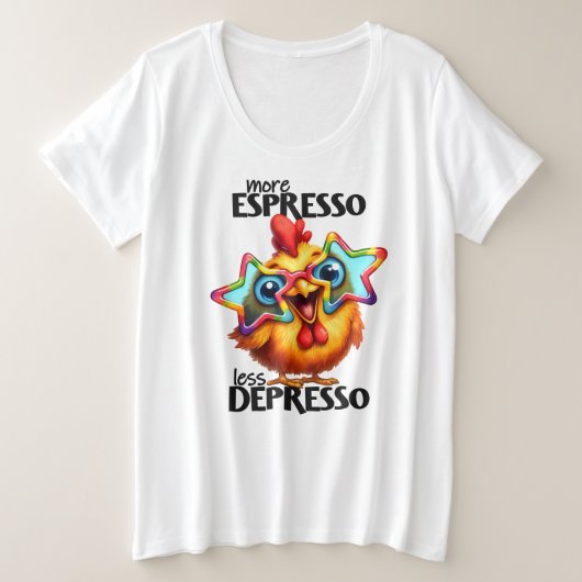 Plus Size T - Shirt (Design vorne)