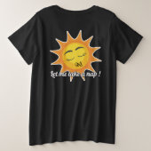 Plus Size T - Shirt : Nehmen Sie ein Nickerchen (s (Design Rückseite)