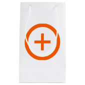 Plus-Symbol- und Symbol-Gifttasche Kleine Geschenktüte (Vorderseite)