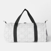 Plus verkörpertes Oberflächenmuster Duffle Bag (Vorderseite)