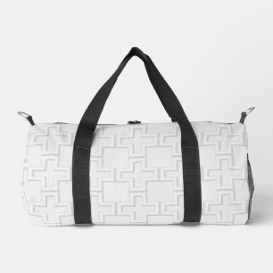 Plus verkörpertes Oberflächenmuster Duffle Bag