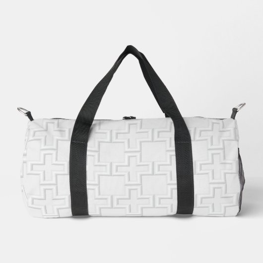Plus verkörpertes Oberflächenmuster Duffle Bag (Vorderseite)