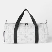 Plus verkörpertes Oberflächenmuster Duffle Bag (Rückseite)