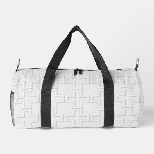 Plus verkörpertes Oberflächenmuster Duffle Bag (Rückseite)