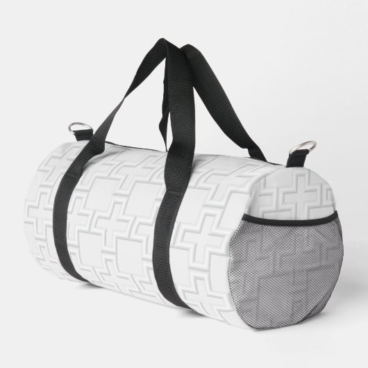 Plus verkörpertes Oberflächenmuster Duffle Bag (Rechte Ecke)
