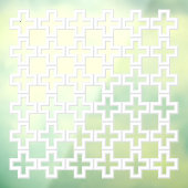 Plus verkörpertes Oberflächenmuster Fensteraufkleber (Blatt 3)