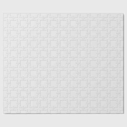 Plus verkörpertes Oberflächenmuster Geschenkpapier (Flach)