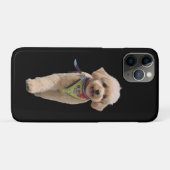 Plüsch-Elfenbeingelber Welpe Case-Mate iPhone Hülle (Rückseite (Horizontal))