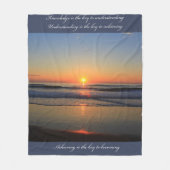 Plüsch-Fleece-Decken Fleecedecke (Vorderseite)