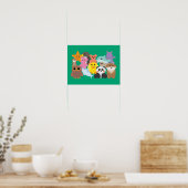 Plüschtiere  poster (Küche)