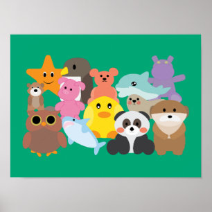 Plüschtiere  poster